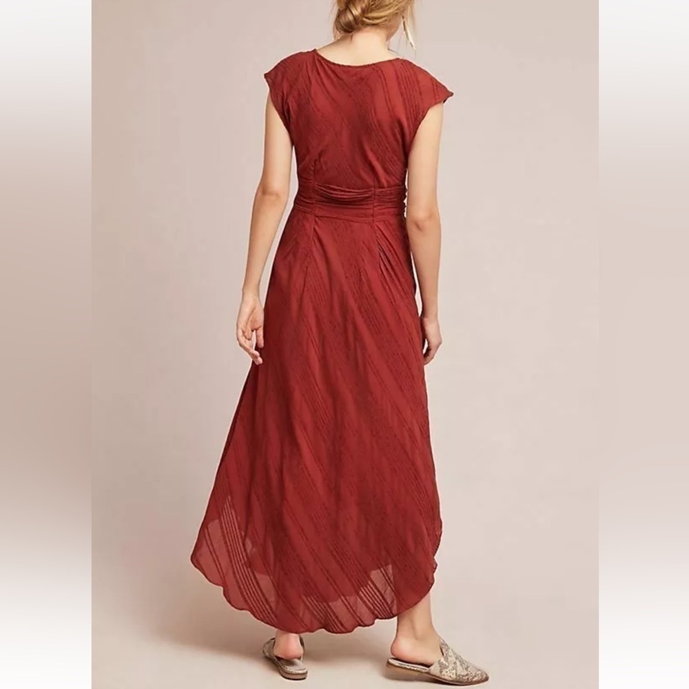 Anthropologie Moulinette Soeurs Guinevere Textured Maxi Dress - Picture 9 of 10